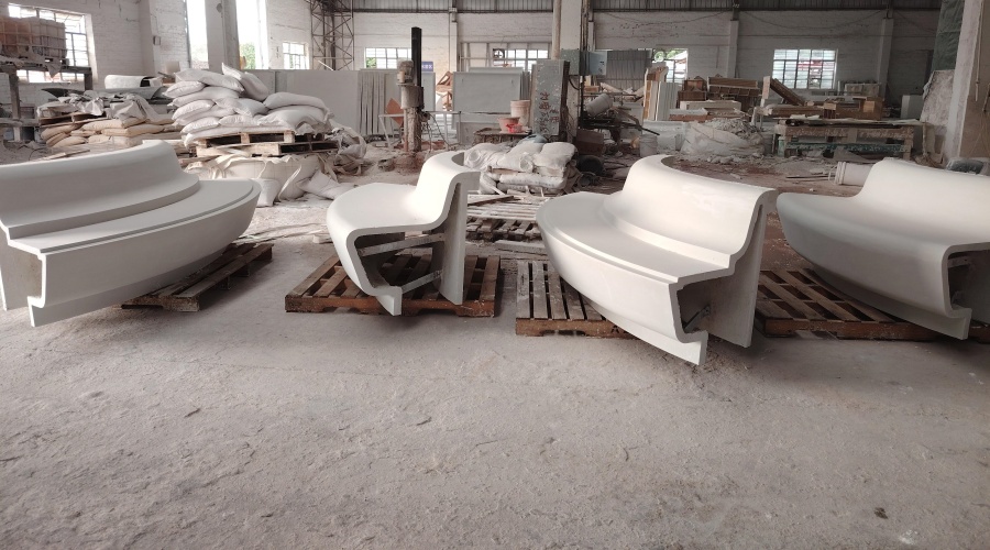 福建紫陽(yáng)隱翠公館UHPC坐凳 福建紫陽(yáng)隱翠公館UHPC坐凳