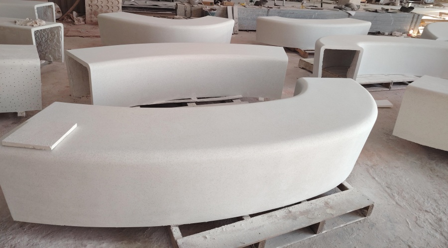 福建紫陽(yáng)隱翠公館UHPC坐凳 福建紫陽(yáng)隱翠公館UHPC坐凳